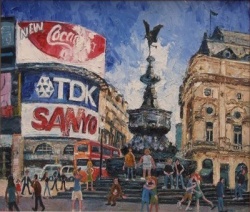 Paul Robinson (b.1959) 'Picadilly Circus'